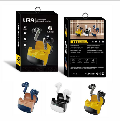 🎧 U39 True Wireless Bluetooth Earbuds