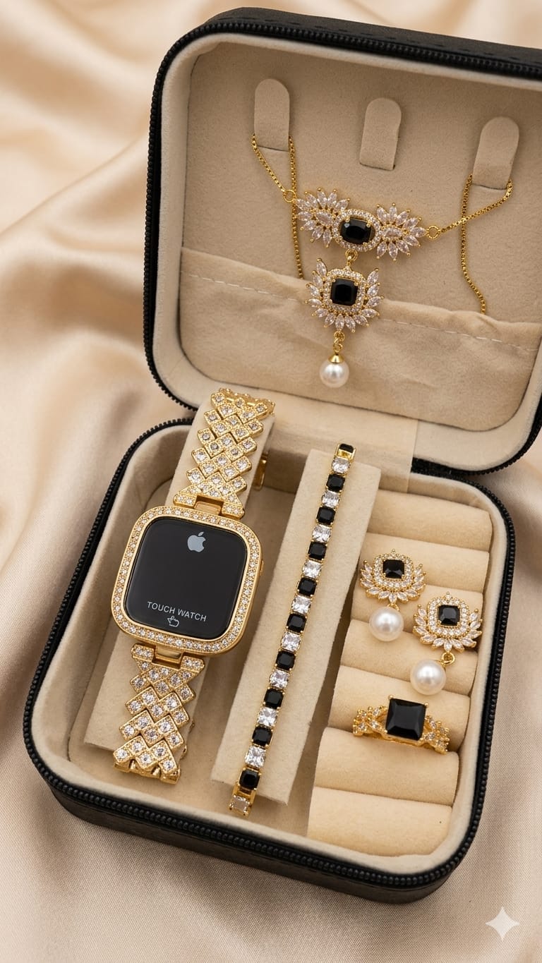 Jewelry Set Box Premium Quality Multiple Colors